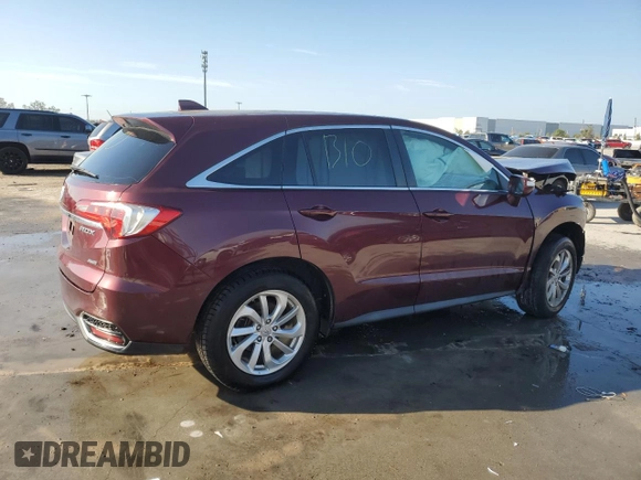 2018 Acura RDX with VIN 5J8TB4H30JL024765, listed as a Copart auction lot 46892415 with 114,661 mi miles and Salvage Title. Bid and sale history available at carsss.com. Image 3.