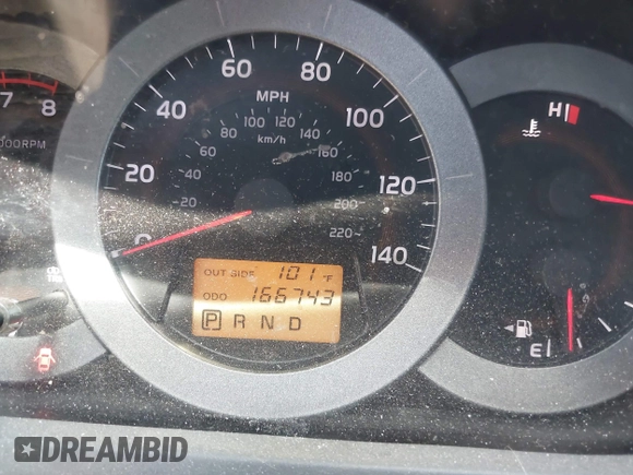 2007 Toyota RAV4 Sport with VIN JTMZD32VX76034251, listed as a IAAI auction lot 42662222 with 166,743 mi miles and . Bid and sale history available at DreamBid. Image 7.