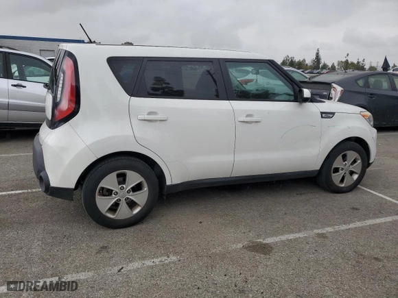 2016 Kia Soul with VIN KNDJN2A21G7342897, listed as a Copart auction lot 53576865 with 104,554 mi miles and Salvage Title. Bid and sale history available at carsss.com. Image 3.