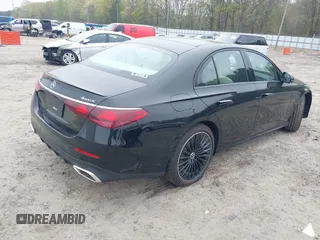 2024 Mercedes-Benz E 350 with VIN W1KLF4HB1RA076865, listed as a IAAI auction lot 41946948 with 1,554 mi miles and . Bid and sale history available at DreamBid. Image 4.