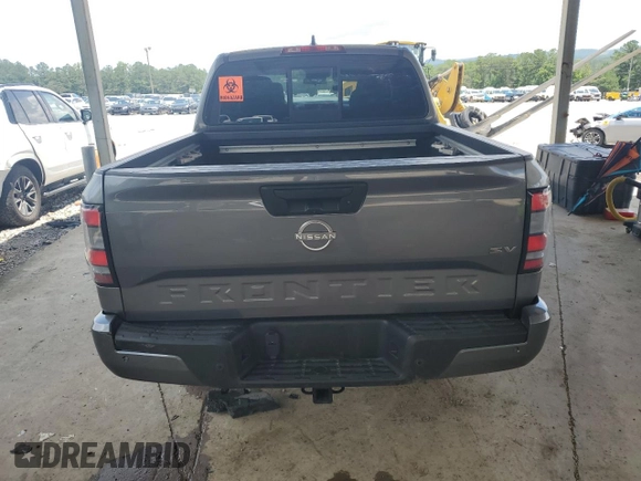 2022 Nissan Frontier SV with VIN 1N6ED1EJ4NN657098, listed as a Copart auction lot 61409315 with 29,651 mi miles and Salvage title. Bid and sale history available at DreamBid. Image 6.