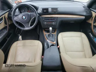 2009 BMW 1 Series 128i with VIN WBAUN13559VH80948, listed as a Copart auction lot 73012384 with 130,694 mi miles and Clean Title. Bid and sale history available at carsss.com. Image 8.
