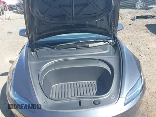 2024 Tesla Model 3 with VIN 5YJ3E1EA6RF728507, listed as a IAAI auction lot 41730403 with 17,563 mi miles and . Bid and sale history available at DreamBid. Image 10.