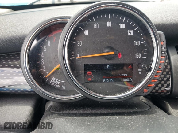 2016 MINI Hardtop 4 Door S with VIN WMWXU3C50G2D28982, listed as a Copart auction lot 63376925 with 97,519 mi miles and Salvage title. Bid and sale history available at DreamBid. Image 9.