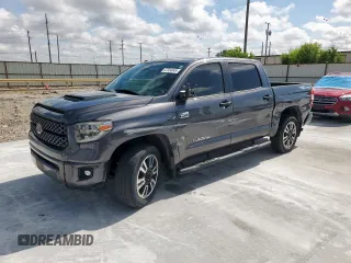 2018 Toyota Tundra SR5 z VIN 5TFEY5F1XJX239205, wystawiony jako Copart lot #57334345 z przebiegiem 183 641 mil mil oraz Szkoda całkowita • Salvage title. Historia ofert i sprzedaży dostępna na DreamBid. Obrazek 1.