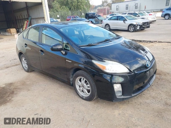 2011 Toyota Prius I with VIN JTDKN3DUXB5251042, listed as a IAAI auction lot 41906546 with 177,176 mi miles. Bid and sale history available at carsss.com. Image 1.