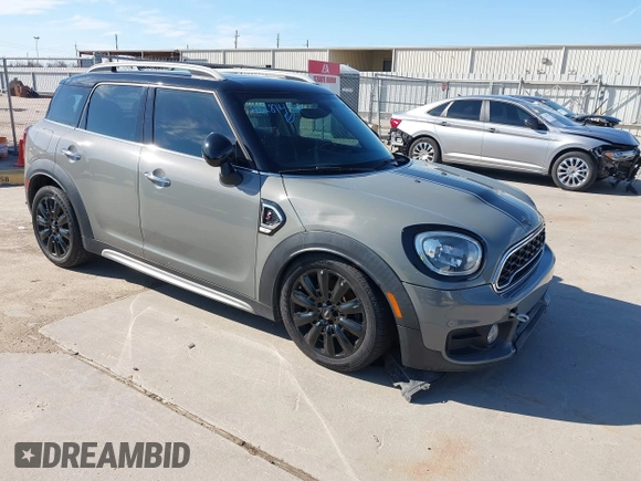 2018 MINI Countryman Cooper S z VIN WMZYT3C35J3E93291, wystawiony jako IAAI lot #41281432 z przebiegiem 58 774 mil mil oraz . Historia ofert i sprzedaży dostępna na DreamBid. Obrazek 1.