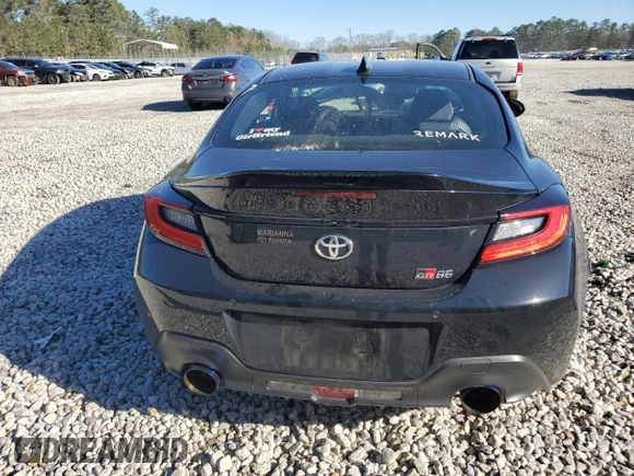 2023 Toyota 86 Premium with VIN JF1ZNBF10P8754263, listed as a Copart auction lot 49538445 with 42,512 mi miles and Salvage Title. Bid and sale history available at DreamBid. Image 6.
