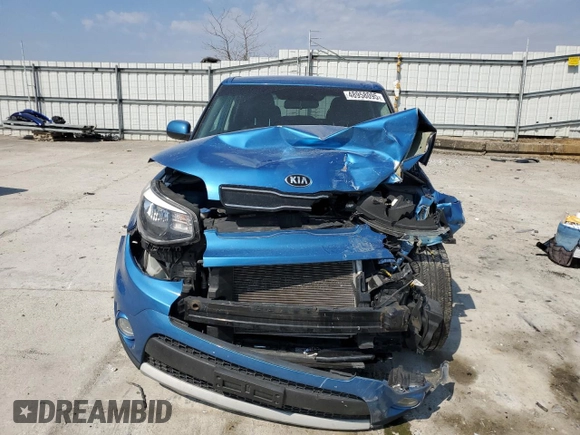 2019 Kia Soul + with VIN KNDJP3A59K7646613, listed as a Copart auction lot 48958095 with 89,191 mi miles and Salvage Title. Bid and sale history available at DreamBid. Image 5.