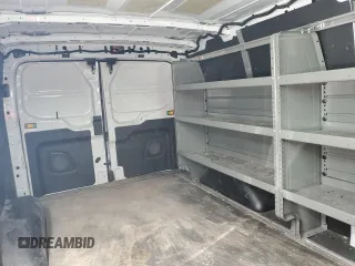 2023 Ford Transit Cargo with VIN 1FTBR1Y80PKA68280, listed as a Copart auction lot 60612605 with 39,016 mi miles and Salvage title. Bid and sale history available at DreamBid. Image 11.