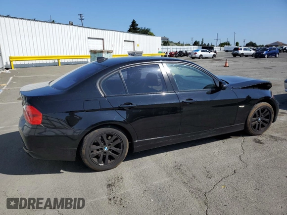 2006 BMW 3 Series 325i with VIN WBAVB13546KX37483, listed as a Copart auction lot 62717615 with 154,957 mi miles and Salvage title. Bid and sale history available at DreamBid. Image 3.