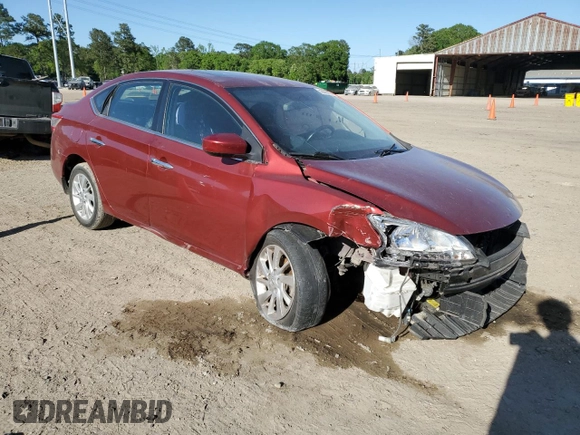 2015 Nissan Sentra SV with VIN 3N1AB7AP0FY330175, listed as a Copart auction lot 52006785 with Not Provided miles and Salvage Title. Bid and sale history available at DreamBid. Image 4.