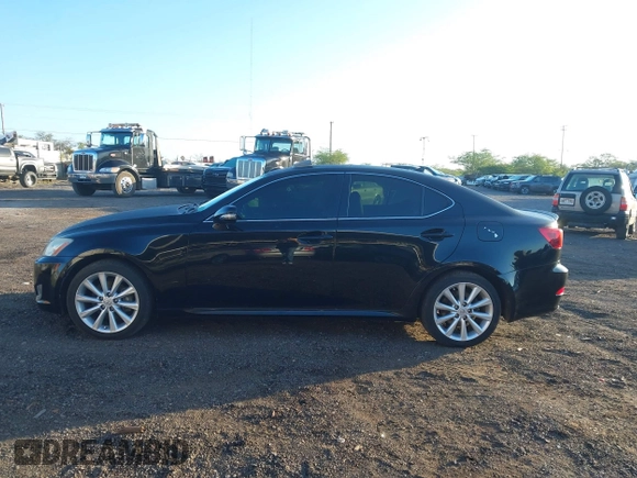 2009 Lexus IS with VIN JTHCK262995032343, listed as a IAAI auction lot 41594238 with 121,643 mi miles. Bid and sale history available at carsss.com. Image 14.