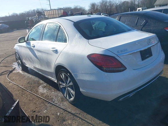 2020 Mercedes-Benz C 300 with VIN W1KWF8EB6LR595931, listed as a IAAI auction lot 41124898 with 20,713 mi miles and . Bid and sale history available at DreamBid. Image 3.