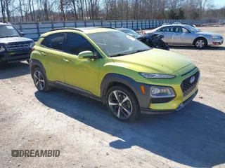 2020 Hyundai Kona Limited with VIN KM8K33A50LU564963, listed as a IAAI auction lot 41683697 with 87,893 mi miles. Bid and sale history available at carsss.com. Image 1.