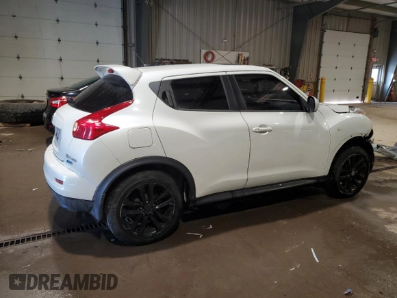 2014 Nissan Juke Nismo with VIN JN8AF5MV1ET484941, listed as a Copart auction lot 41711735 with Not provided miles and Salvage title. Bid and sale history available at DreamBid. Image 3.