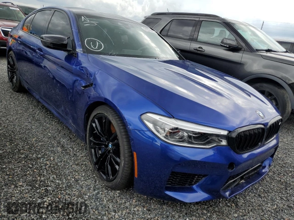 2019 BMW M5 Competition z VIN WBSJF0C51KB448614, wystawiony jako Copart lot #51231872 z przebiegiem 12 099 mil mil oraz . Historia ofert i sprzedaży dostępna na DreamBid. Obrazek 1.