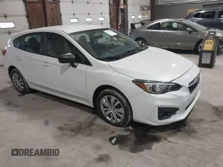 2018 Subaru Impreza with VIN 4S3GTAA67J1726741, listed as a IAAI auction lot 41704440 with 36,705 mi miles. Bid and sale history available at carsss.com. Image 1.