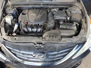 2014 Hyundai Sonata GLS with VIN 5NPEB4AC0EH854822, listed as a Copart auction lot 43057365 with 173,438 mi miles and Salvage Title. Bid and sale history available at carsss.com. Image 11.