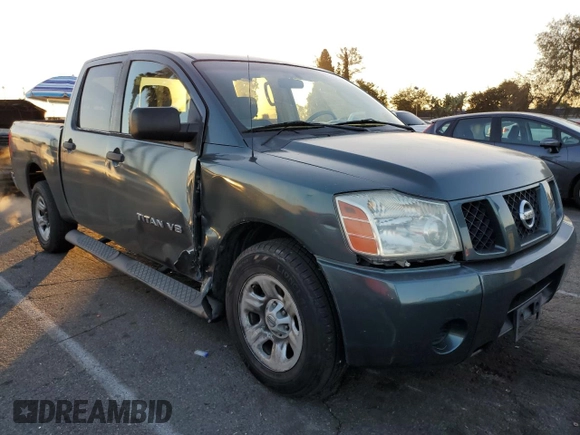 2005 Nissan Titan SE with VIN 1N6AA07A55N557591, listed as a Copart auction lot 85991164 with 176,809 mi miles and Salvage Title. Bid and sale history available at DreamBid. Image 4.