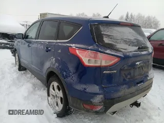 2014 Ford Escape SE with VIN 1FMCU9G90EUD25513, listed as a Copart auction lot 44211815 with 129,376 mi miles and Salvage Title. Bid and sale history available at DreamBid. Image 2.