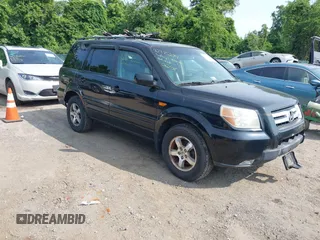 2007 Honda Pilot EX-L z VIN 5FNYF18587B022122, wystawiony jako IAAI lot #42395294 z przebiegiem 293 606 mil mil oraz . Historia ofert i sprzedaży dostępna na DreamBid. Obrazek 1.