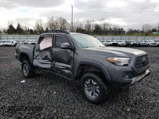2018 Toyota Tacoma SR with VIN 3TMCZ5AN5JM132681, listed as a Copart auction lot 43244765 with 99,881 mi miles and Salvage Title. Bid and sale history available at carsss.com. Image 4.