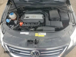 2011 Volkswagen CC with VIN WVWHN9AN5BE739809, listed as a Copart auction lot 54607385 with 124,389 mi miles and Salvage Title. Bid and sale history available at DreamBid. Image 11.