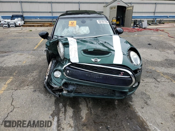 2015 MINI Hardtop S with VIN WMWXP7C59F2A42464, listed as a Copart auction lot 52101705 with Not Provided miles and Salvage Title. Bid and sale history available at DreamBid. Image 5.