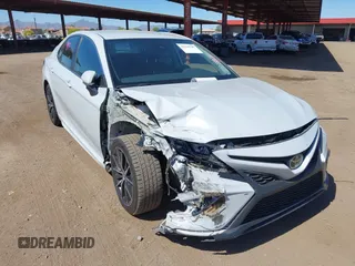 2023 Toyota Camry SE with VIN 4T1G11AK5PU126970, listed as a IAAI auction lot 42164749 with 51,623 mi miles. Bid and sale history available at carsss.com. Image 6.