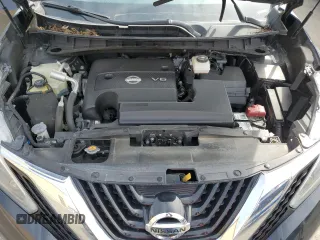 2018 Nissan Murano SL with VIN 5N1AZ2MH1JN141407, listed as a Copart auction lot 49082455 with 92,050 mi miles and Salvage Title. Bid and sale history available at DreamBid. Image 12.