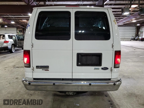 2013 Ford Econoline Passenger XL with VIN 1FBSS3BL4DDA56134, listed as a Copart auction lot 56230655 with 156,113 mi miles and Salvage title. Bid and sale history available at DreamBid. Image 6.