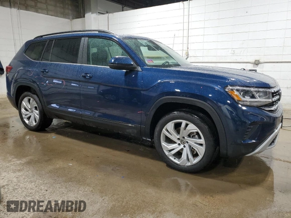 2023 Volkswagen Atlas 3.6L V6 SE w/Technology with VIN 1V2KR2CA5PC511774, listed as a Copart auction lot 46451225 with 38,140 mi miles and Salvage Title. Bid and sale history available at carsss.com. Image 4.