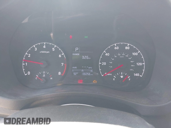 2018 Hyundai Accent SE with VIN 3KPC24A37JE026210, listed as a IAAI auction lot 41753981 with 136,056 mi miles. Bid and sale history available at carsss.com. Image 7.