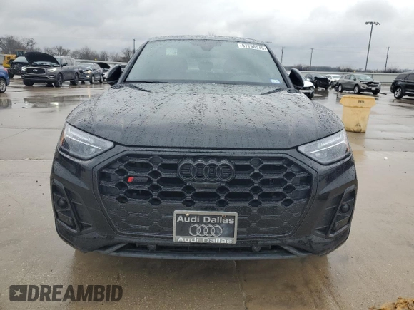 2024 Audi SQ5 Sportback Premium Plus with VIN WA124AFYXR2074022, listed as a Copart auction lot 87796575 with 6,124 mi miles and Clean title. Bid and sale history available at DreamBid. Image 5.