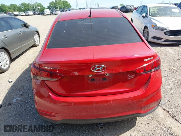 2022 Hyundai Accent SE with VIN 3KPC24A62NE160929, listed as a IAAI auction lot 42310998 with 76,000 mi miles and . Bid and sale history available at DreamBid. Image 16.