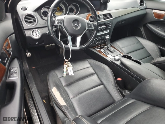 2012 Mercedes-Benz C-Class C 250 with VIN WDDGJ4HB9CF903599, listed as a Copart auction lot 80908434 with 146,916 mi miles and Clean Title. Bid and sale history available at carsss.com. Image 8.
