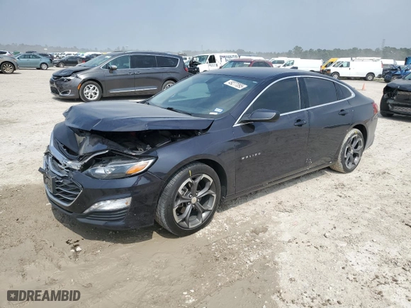 2022 Chevrolet Malibu LT with VIN 1G1ZD5ST2NF168610, listed as a Copart auction lot 49277095 with 64,546 mi miles and Salvage Title. Bid and sale history available at carsss.com. Image 1.