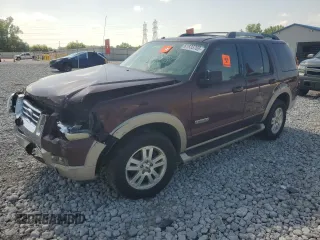 2007 Ford Explorer Eddie Bauer с VIN 1FMEU74E47UB51303, выставлен на аукционе Copart как лот 61835765 с пробегом 182 627 миль миль и Списание • Salvage title. История ставок и продаж доступна на DreamBid. Изображение 1.