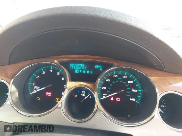 2011 Buick Enclave CXL-1 with VIN 5GAKRBED2BJ203153, listed as a IAAI auction lot 41403768 with 121,268 mi miles. Bid and sale history available at carsss.com. Image 7.