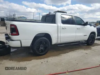 2020 Ram 1500 Big Horn with VIN 1C6SRFFT1LN211273, listed as a Copart auction lot 47375285 with 82,142 mi miles and Salvage Title. Bid and sale history available at carsss.com. Image 3.