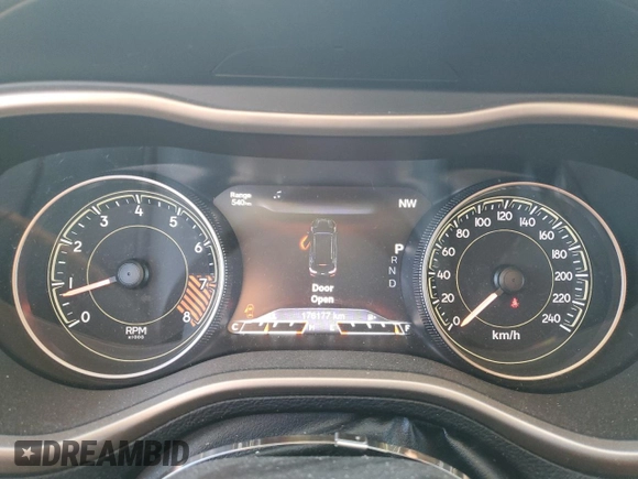 2014 Jeep Cherokee Limited with VIN 1C4PJMDS6EW262687, listed as a Copart auction lot 78451964 with 176,177 mi miles and Clean title. Bid and sale history available at DreamBid. Image 9.