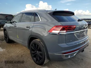 2023 Volkswagen Atlas SEL Premium R-Line z VIN 1V2FE2CA1PC207290, wystawiony jako Copart lot #73921654 z przebiegiem 25 955 mil mil oraz Szkoda całkowita • Salvage title. Historia ofert i sprzedaży dostępna na DreamBid. Obrazek 2.