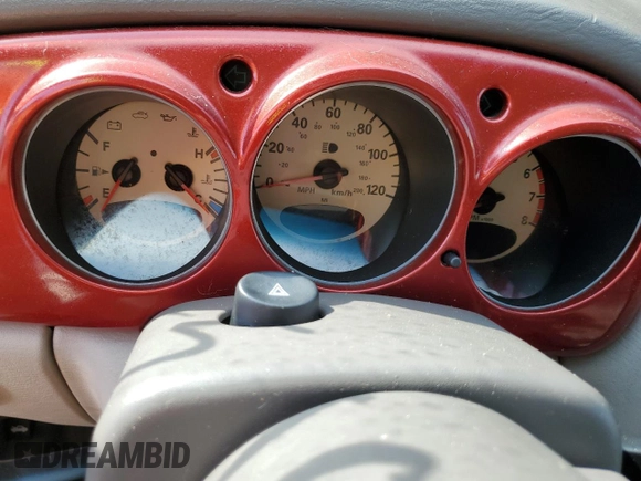2001 Chrysler PT Cruiser with VIN 3C8FY4BB41T642166, listed as a Copart auction lot 75164104 with 0 mi miles and Salvage Title. Bid and sale history available at carsss.com. Image 9.
