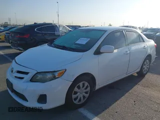 2011 Toyota Corolla L with VIN 2T1BU4EE6BC655619, listed as a IAAI auction lot 42141351 with 150,665 mi miles and . Bid and sale history available at DreamBid. Image 2.