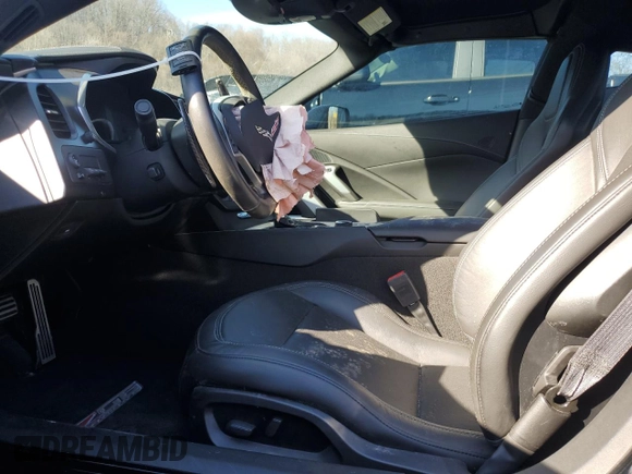 2019 Chevrolet Corvette Z06 1LZ with VIN 1G1YP2D60K5605501, listed as a Copart auction lot 47521875 with 6,752 mi miles and Salvage Title. Bid and sale history available at carsss.com. Image 7.