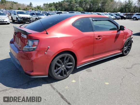2016 Scion tC with VIN JTKJF5C7XGJ026613, listed as a Copart auction lot 54233645 with 171,573 mi miles and Salvage Title. Bid and sale history available at carsss.com. Image 3.