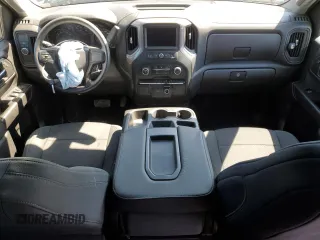 2020 Chevrolet Silverado 1500 Custom with VIN 3GCPWBEH9LG251137, listed as a Copart auction lot 48581374 with 53,304 mi miles and Salvage Title. Bid and sale history available at carsss.com. Image 8.