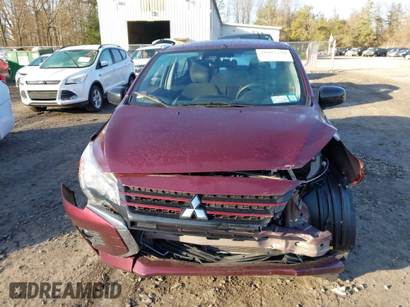 2022 Mitsubishi Mirage ES with VIN ML32FUFJXNHF04861, listed as a IAAI auction lot 41803710 with 14,815 mi miles and . Bid and sale history available at DreamBid. Image 6.