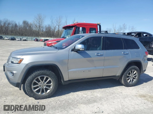 2015 Jeep Grand Cherokee Limited with VIN 1C4RJFBG0FC753584, listed as a Copart auction lot 55029905 with 178,454 mi miles and Clean Title. Bid and sale history available at carsss.com. Image 1.